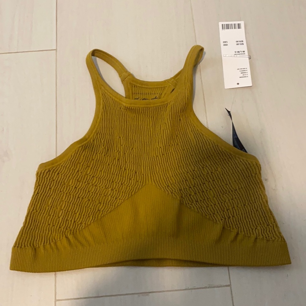 Army green bralette/tank top